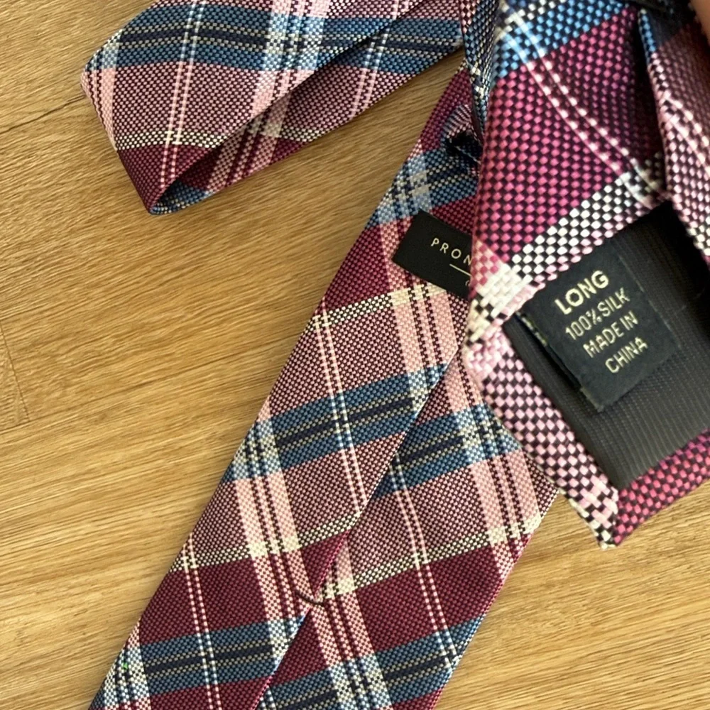 Pronto Uomo plaid Tie